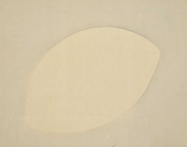 Hanging scroll painting 'Wild goose and the moon' - Image 6