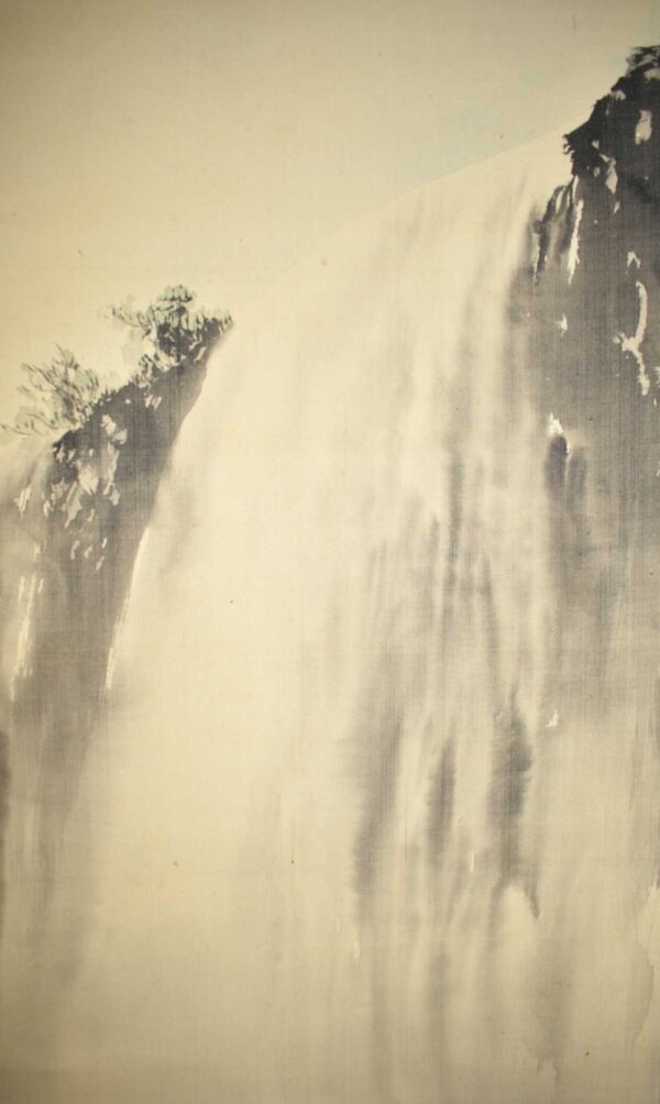 Hanging scroll painting  'Waterfall' - Image 4