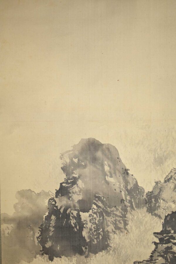 Hanging scroll painting  'Waterfall' - Image 6