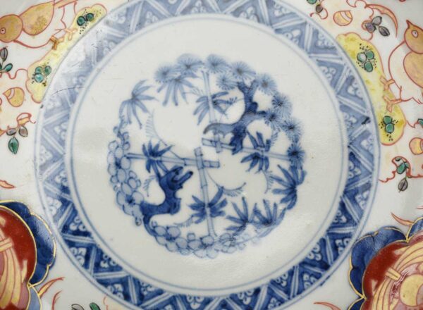 Signed Imari plate - Image 3