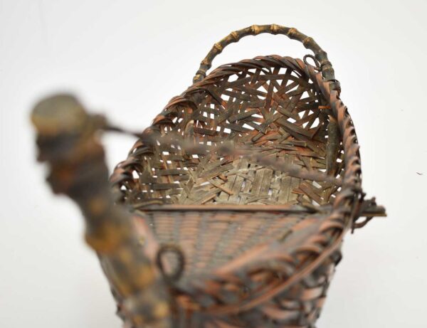 Boat-shaped ikebana basket - Image 6