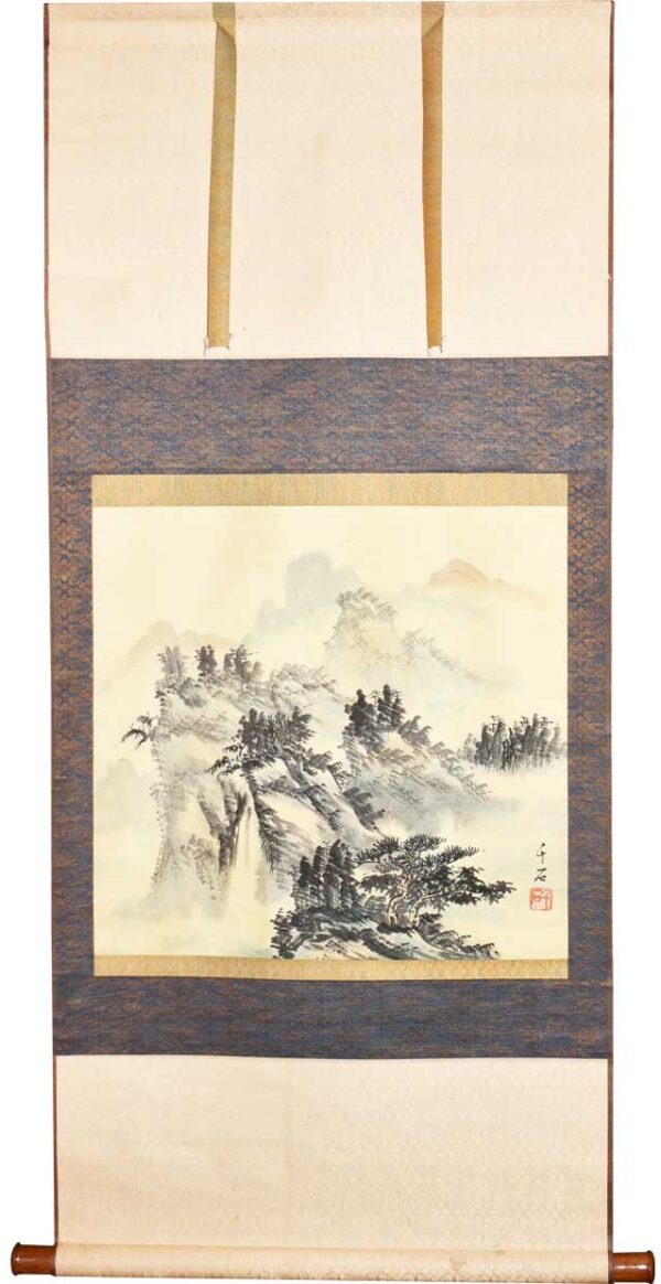 Hanging scroll 'Landscape'