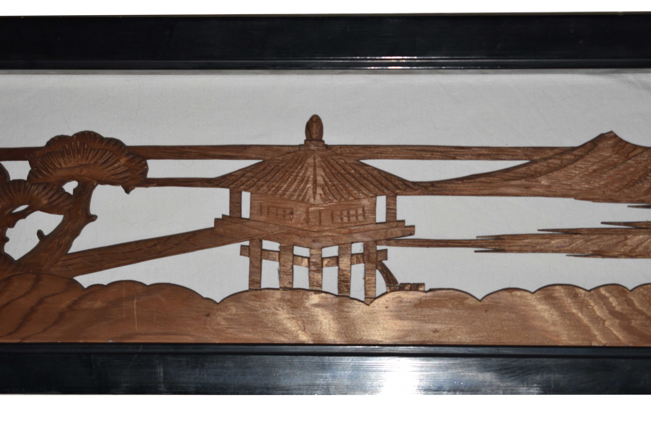 Japanese Ranma wood carving architecture panels - Image 5